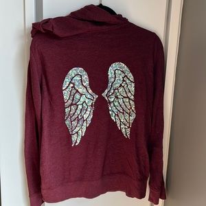 Victoria Secret Andre Winds zip front hoodie